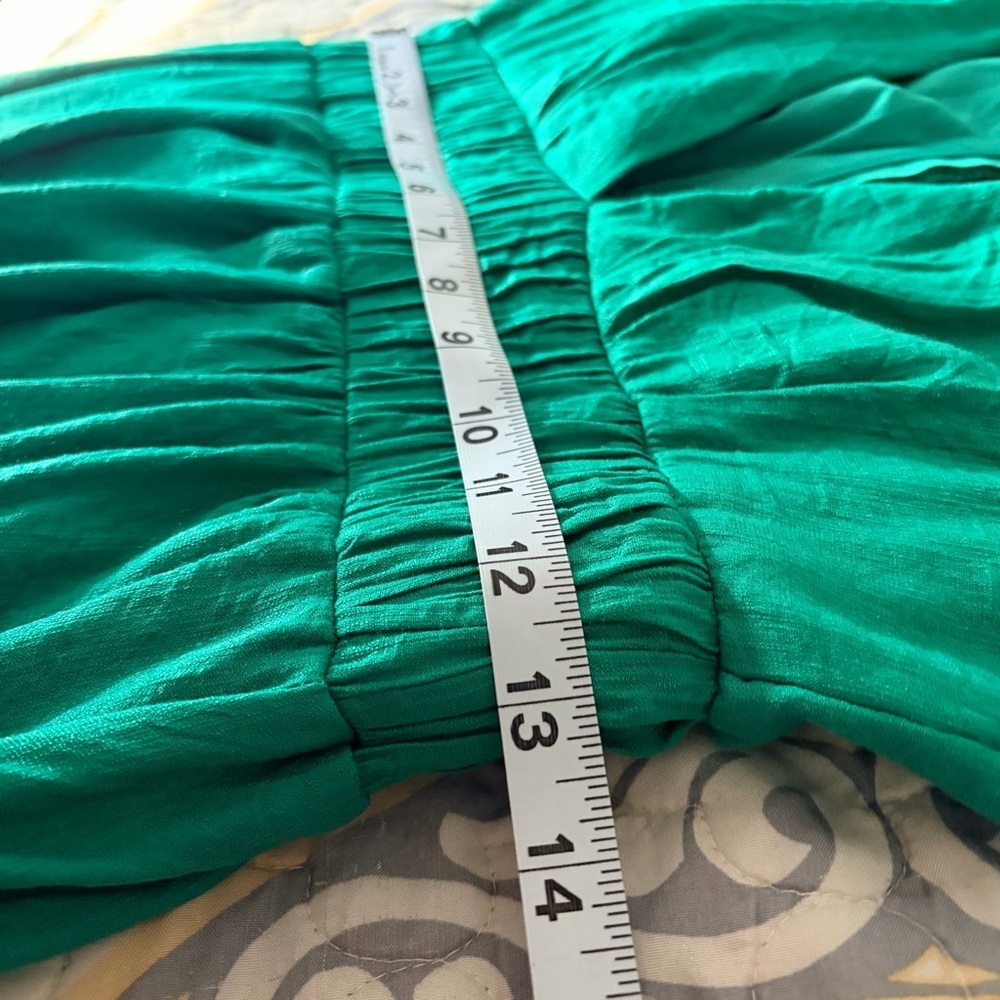 Billy J Green Puff Sleeve Flowy Midi Dress, 8 - Picture 10 of 16